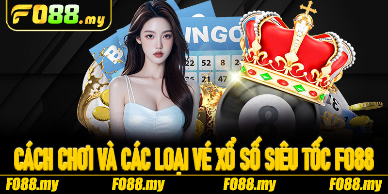 Cách chơi và các loại vé Xổ Số Siêu Tốc Fo88